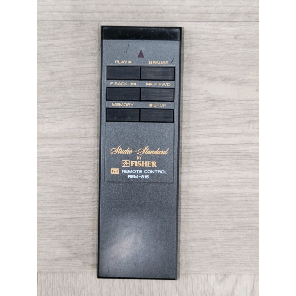 Fisher Studio Standard REM-815 Genuine OEM Audio Remote Control Tested Working
